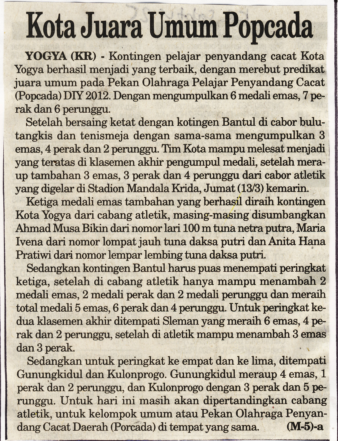 Kliping jogja terbaru